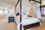 The elegant master bedroom are what dreams are made of